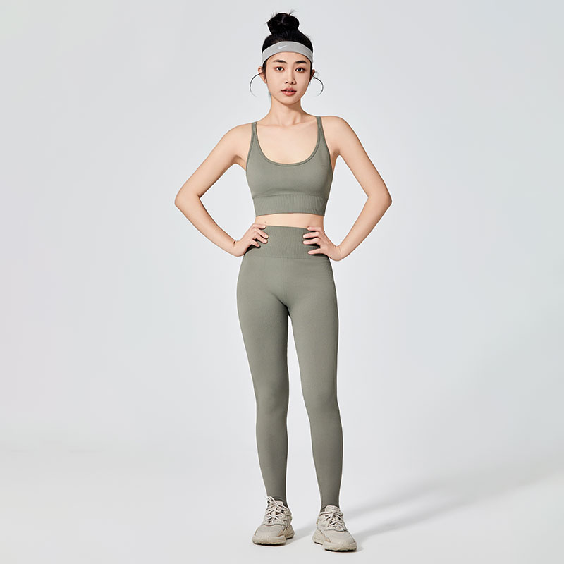 Leggings deportivos coloridos de tipo simple para mujer