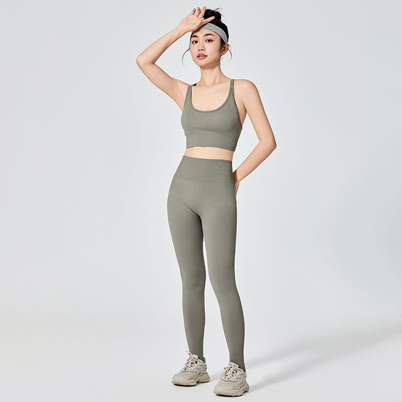 Leggings deportivos coloridos de tipo simple para mujer 