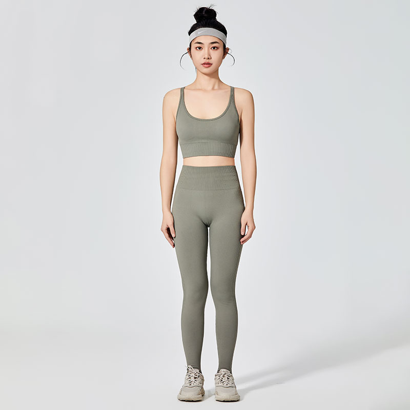 Leggings deportivos coloridos de tipo simple para mujer 