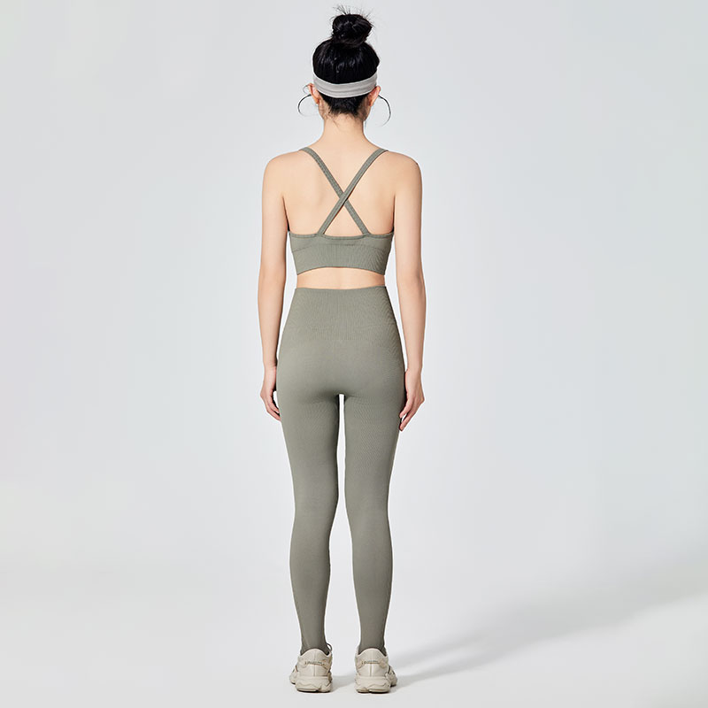 Leggings deportivos coloridos de tipo simple para mujer 