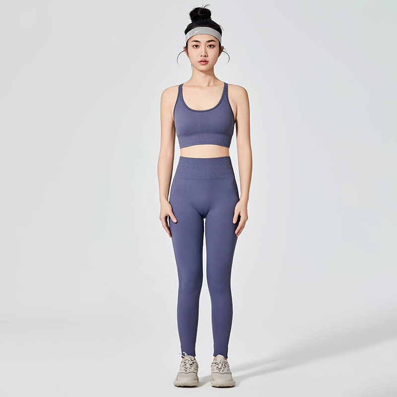 Leggings deportivos coloridos de tipo simple para mujer 