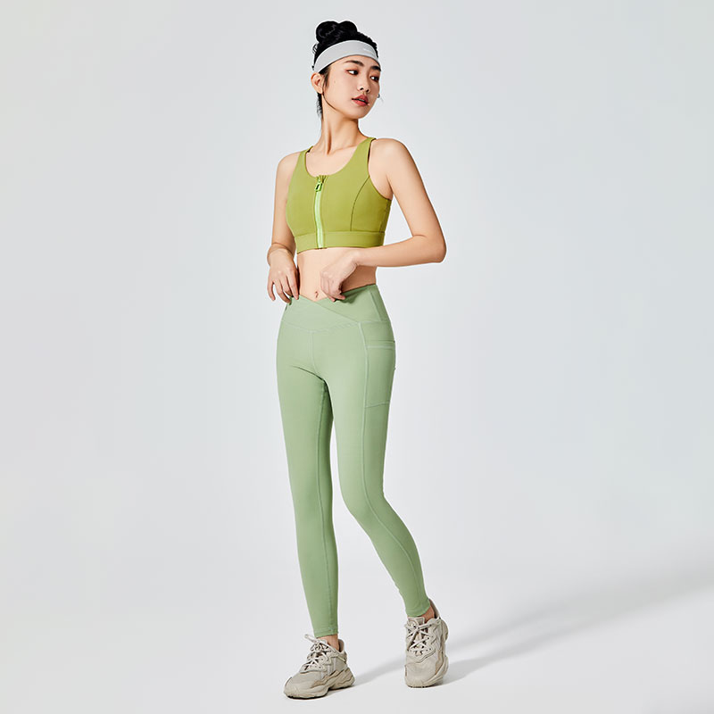 Leggings deportivos para mujer con bolsillo