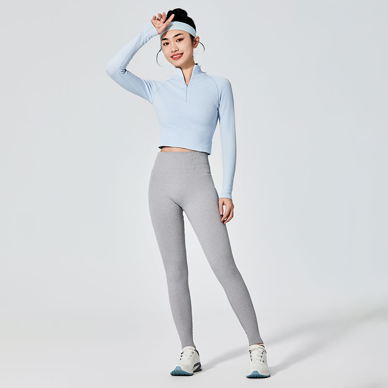 Leggings deportivos grises para mujer