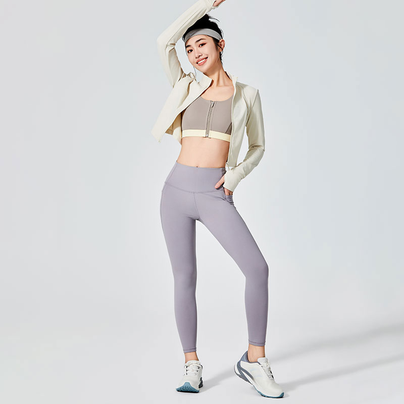 Leggings deportivos agradables para la piel para mujer