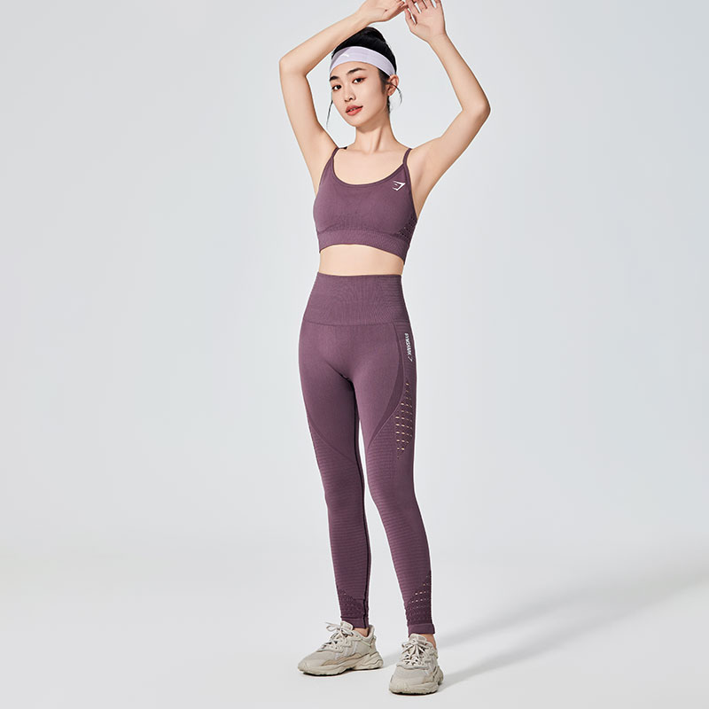 Leggings deportivos para mujer con diseño de malla